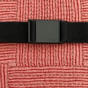 TNA canvas web Black Belt with Sleek flat Buckle